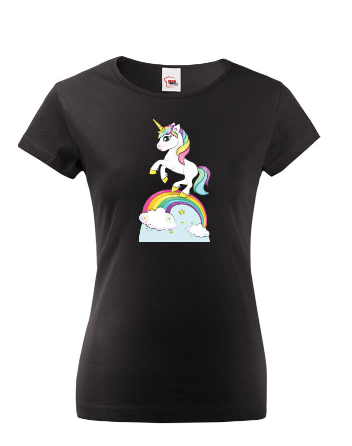 Dámské tričko s jednorožcem