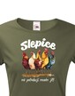 Dámské tričko Slepice mě potřebují