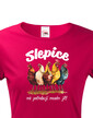 Dámské tričko Slepice mě potřebují