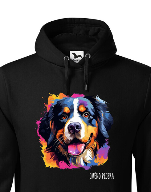 Pánská mikina Bernský salašnícky pes