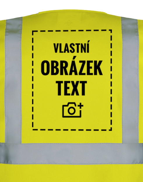 Unisex Bezpečnostní vesta Hannover s vlastním potiskem