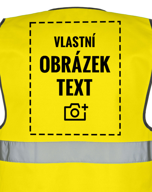 Unisex Bezpečnostní vesta Wolfsburg s vlastním potiskem