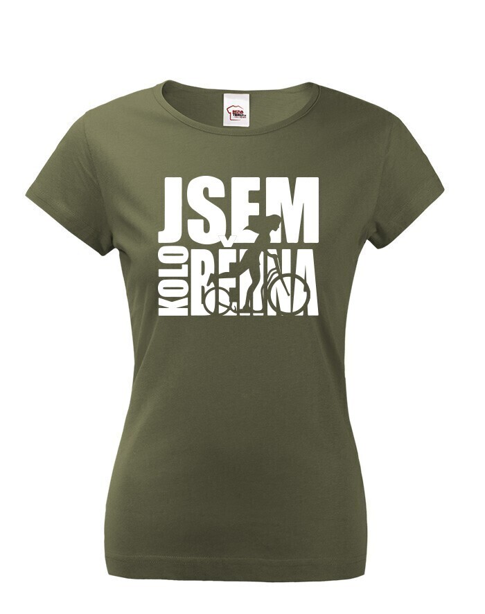 Dámské tričko Som kolobehna