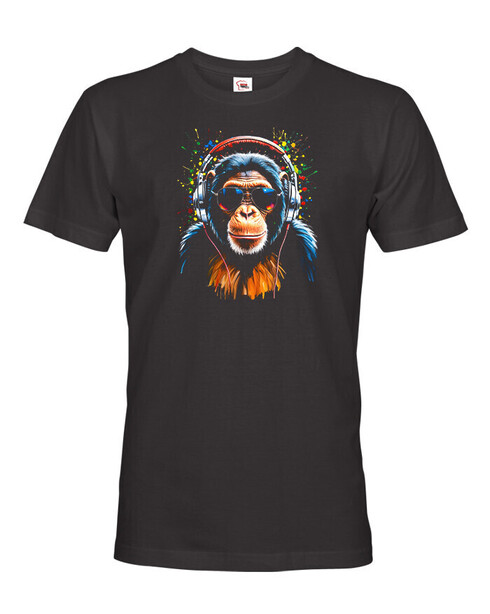 Pánské triko DJ monkey