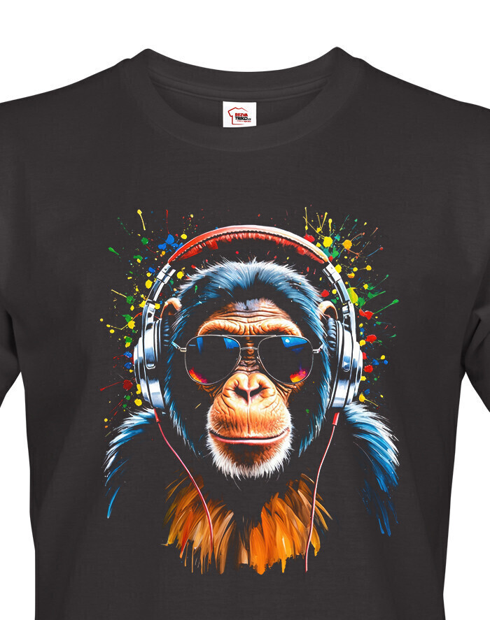 Pánské triko DJ monkey