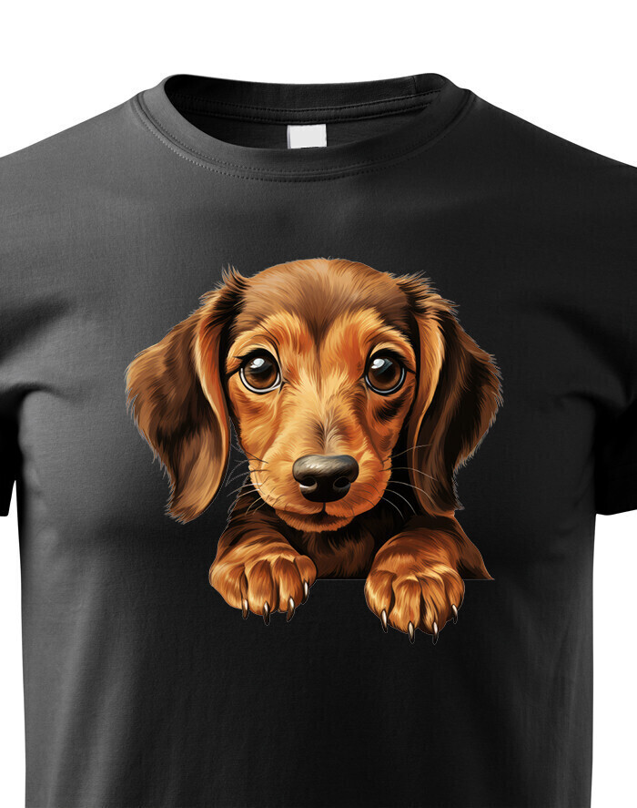 Dětské tričko Jezevčík