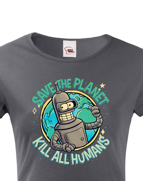 Dámské tričko Bender - Futurama