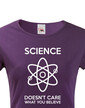 Dámské tričko Science believe