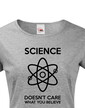 Dámské tričko Science believe