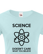 Dámské tričko Science believe