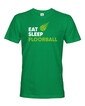 Pánske tričko s potlačou Eat, sleep, florbal