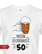 Pánské tričko Propíjím se k dokonalosti, už 50 let