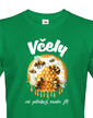 Pánské tričko Včely mě potřebují musím jít