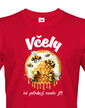 Pánské tričko Včely mě potřebují musím jít