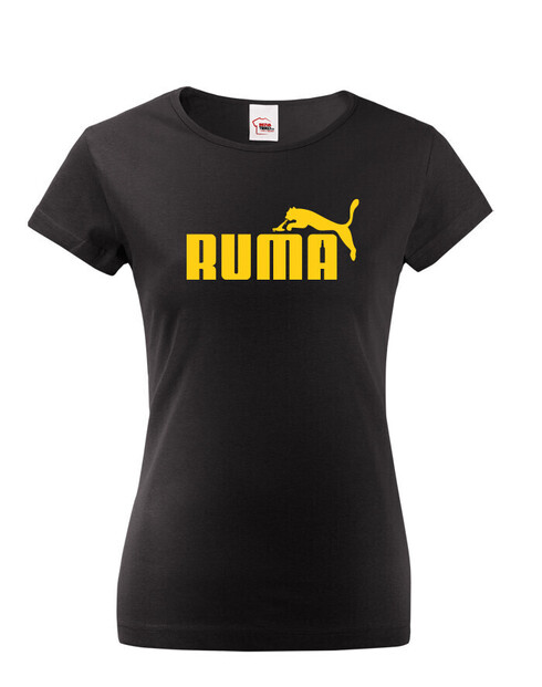 Dámské tričko s vtipným potiskem Ruma