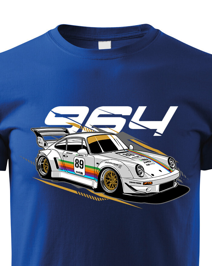 Detské tričko Porsche RWB 964
