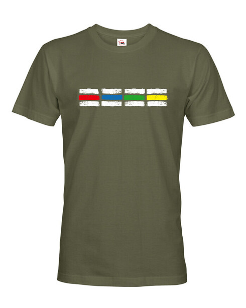 Pánske tričko s motívom turistických značiek