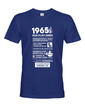 Pánske tričko 1965 rok plný zmien
