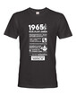 Pánske tričko 1965 rok plný zmien