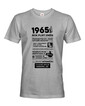 Pánske tričko 1965 rok plný zmien
