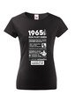 Dámske tričko 1965 rok plný zmien