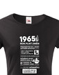 Dámske tričko 1965 rok plný zmien