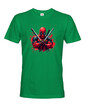 Pánske tričko DEADPOOL postoj s mečmi