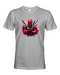 Pánske tričko DEADPOOL postoj s mečmi