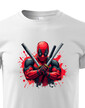 Detské tričko DEADPOOL postoj s mečmi