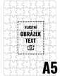 Puzzle s vlastní fotkou A5 na stojato
