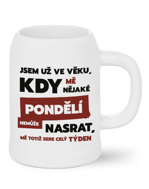Pivný polliter Som už vo veku