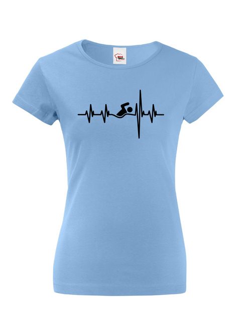 Dámske tričko Najlepšie Tréner Tep