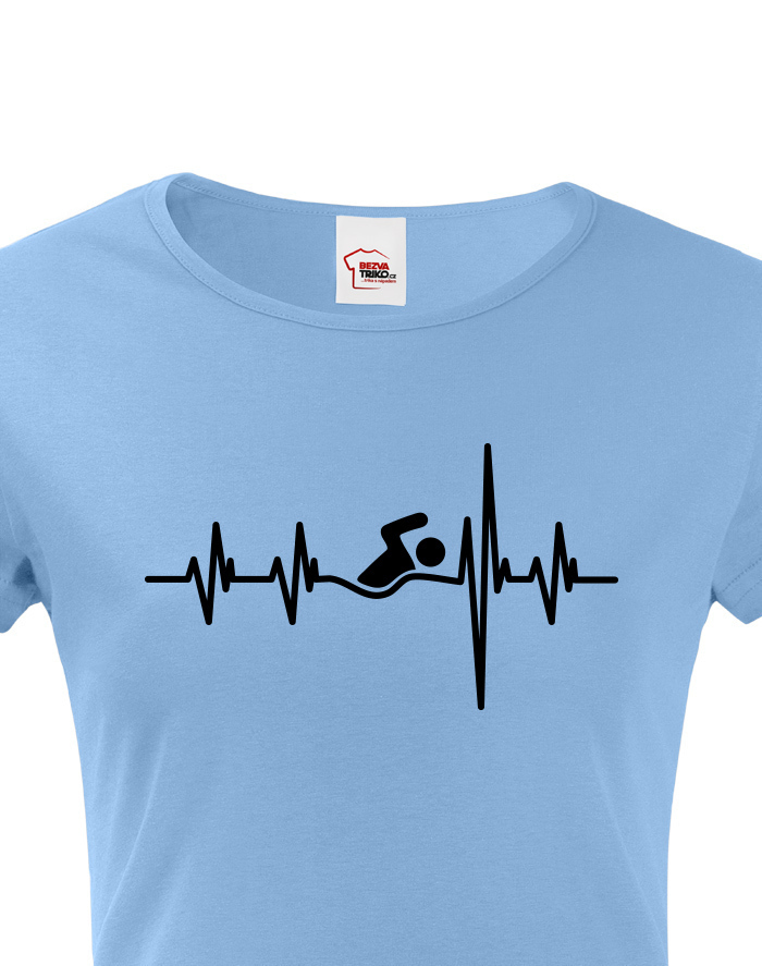 Dámske tričko Najlepšie Tréner Tep