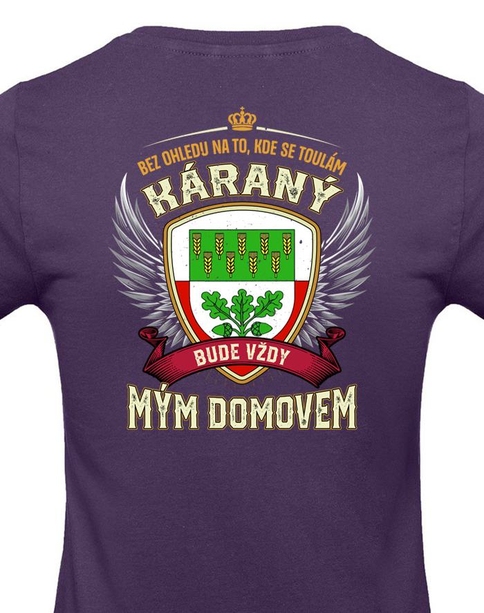 Dámske tričko s voliteľným mestom