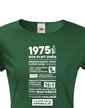 Dámske tričko narodeninové noviny 1975