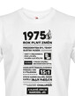 Pánské tričko narozeninové noviny 1975