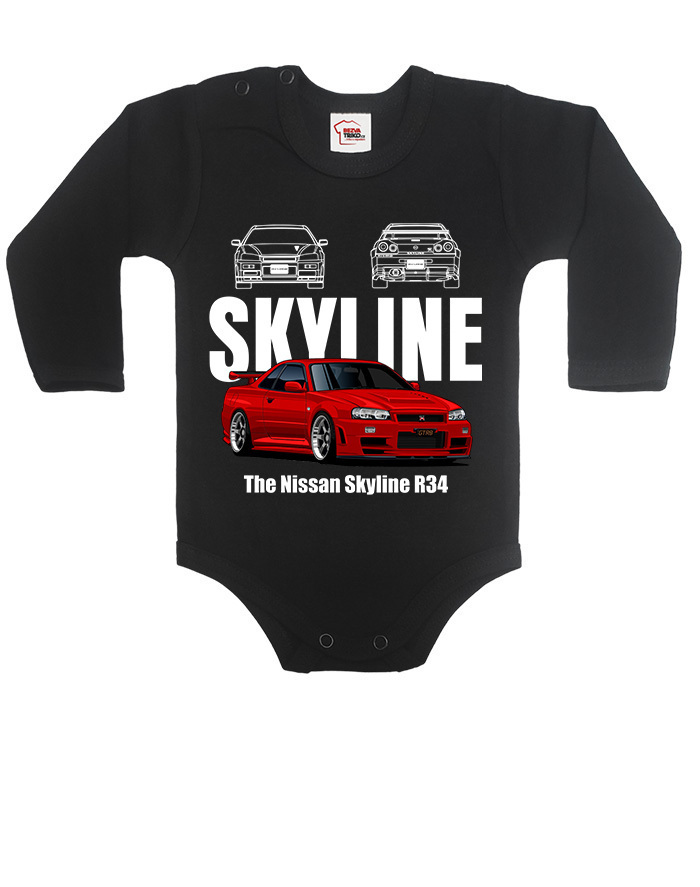 Detské body Nissan Skyline R34