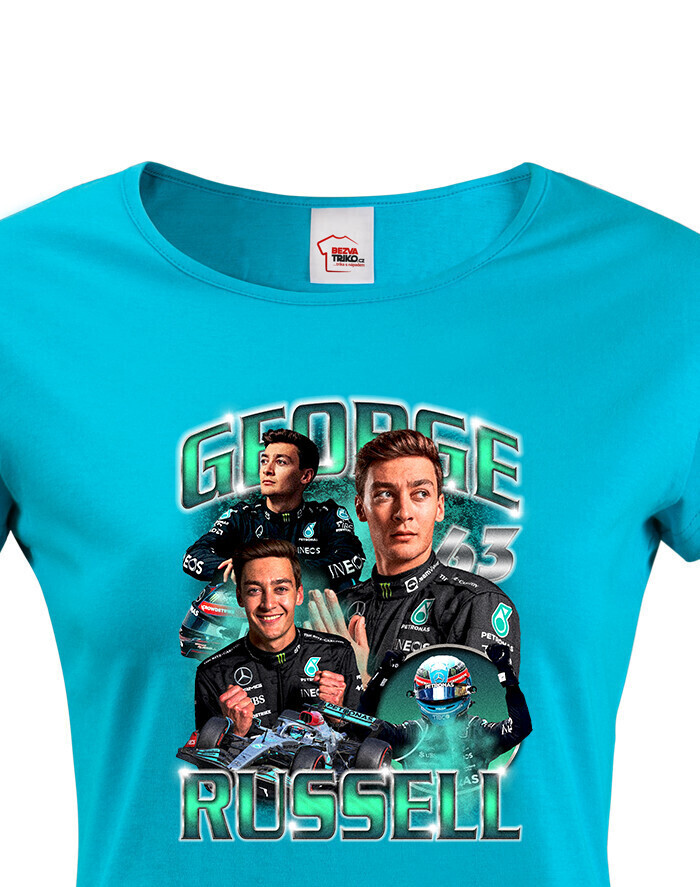 Dámske tričko F1 - George Russell