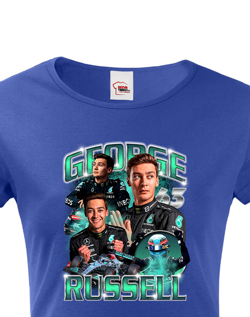 Dámske tričko F1 - George Russell