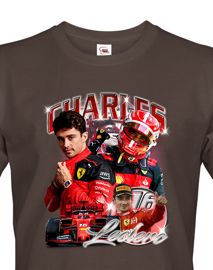 Pánske tričko F1 - Charles Leclerc