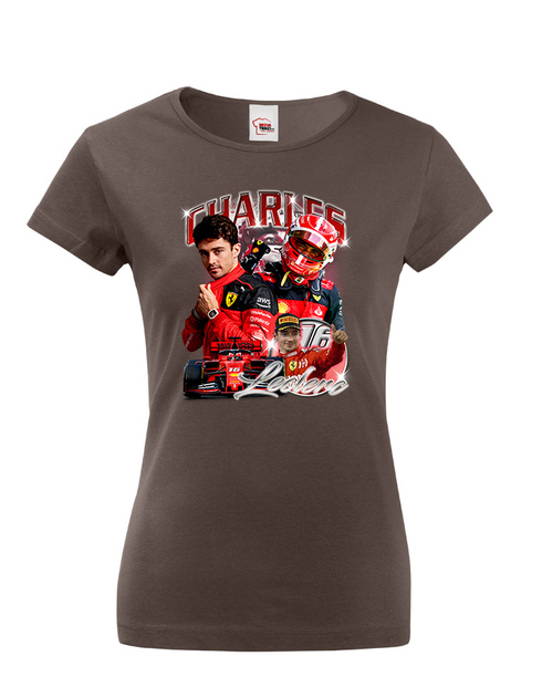 Dámske tričko F1 - Charles Leclerc