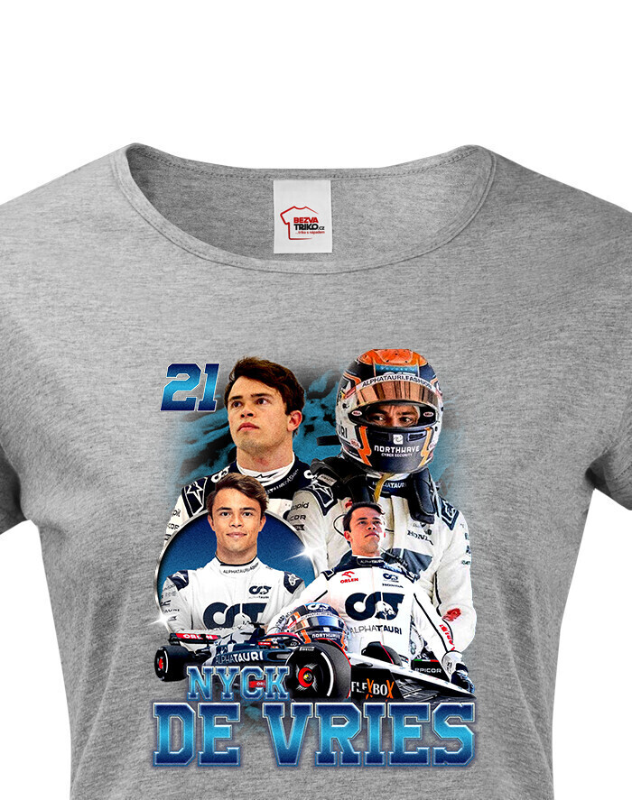 Dámske tričko F1 - Nyck de Vries