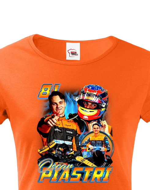 Dámske tričko F1 - Oscar Piastri