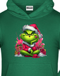 Detská mikina Grinch s darčekmi