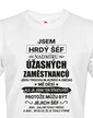 Pánske tričko Som hrdý šéf