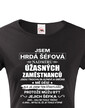 Dámske tričko Som hrdá šéfová