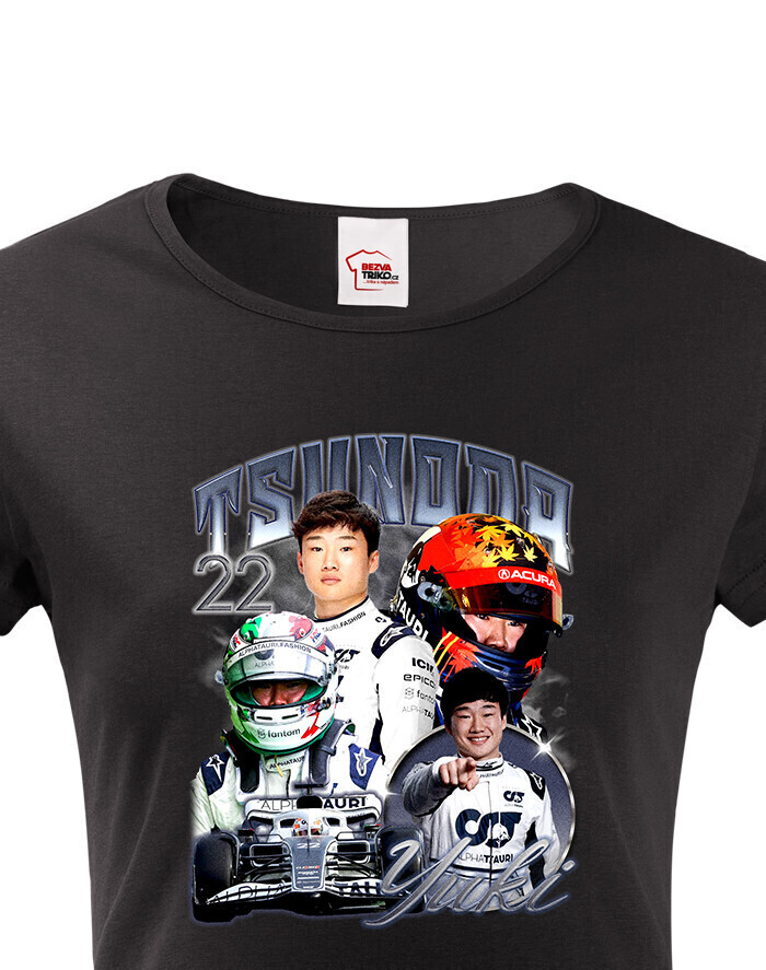 Dámske tričko F1 - Yuki Tsunoda