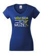 Dámske tričko Mám rada jednoduché veci..napríklad mužov