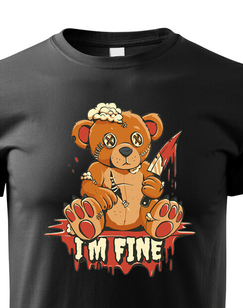 Detské tričko I am fine