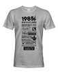 Pánské tričko narozeninové noviny 1985